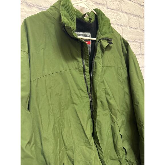 Eddie Bauer Weatheredge Olive Green Men's Jacket SZ Large - Picture 2 of 4